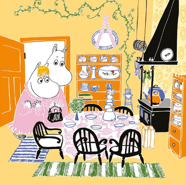 キャラクター柄 北欧ペーパーナプキンpaperletter ペーパーレター