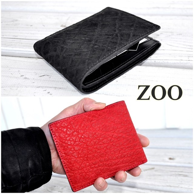 ｚｏｏ ズー ｂａｄｇｅｒｂｉｌｌｆｏｌｄ１１ バジャービルフォールド１１ 財布 レザーウォレット 二つ折り 送料無料 象革 ｚｂｆ ０１３ Bluelineshop