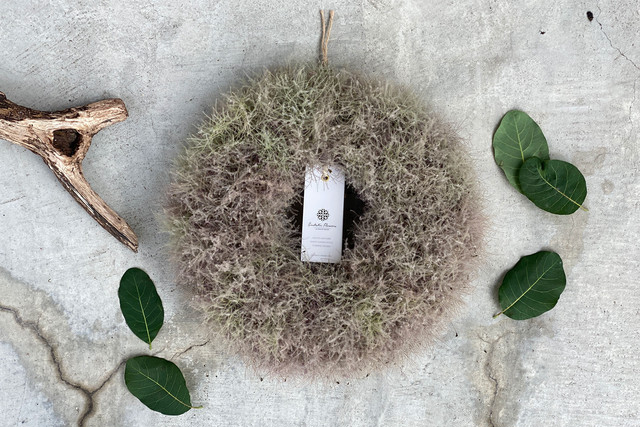 SMOKE TREE WREATH スモークツリーリース01【Large】