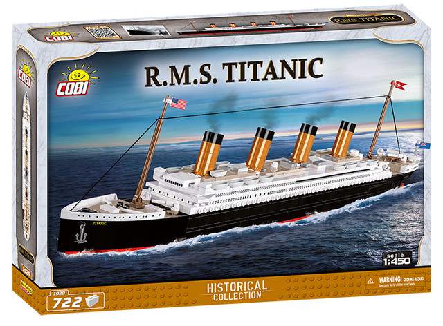Cobi 1929 Rms タイタニック Titanic 1 450 Scale ミリタリーブロック公式オンラインショップ Militaryblock Official Online Shop