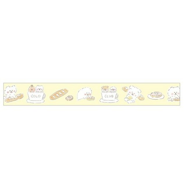 パン ほわころくらぶ マスキングテープ専門店 ヨハク社