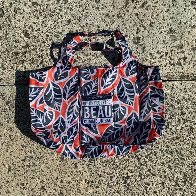 送料無料 Monoprix モノプリ エコバッグ パリシェモア