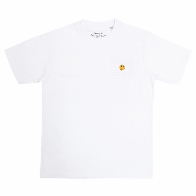 お好きな絵文字に対応 Emoji ワンポイントtシャツ New Nich 普段づかいできるご当地グッズ専門店