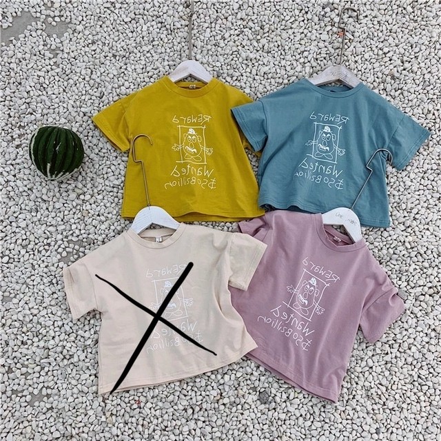 ポテトヘッド Tシャツ 予約商品 韓国子供服 Army