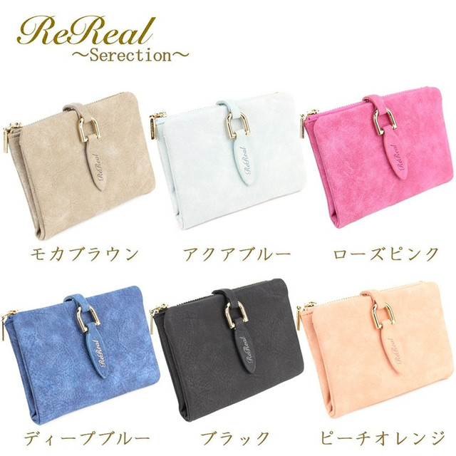 シンプル 財布 二つ折り レディース 二つ折り財布 Selectshop Cocon