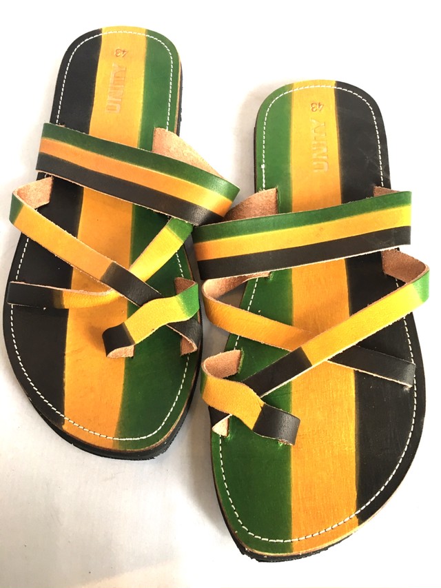 メンズレザーサンダル メンズサンダル レザーサンダル レザー サンダル 革 夏 ジャマイカン アフリカン アジアン雑貨no 323 アジアン雑貨 Asian Mrk