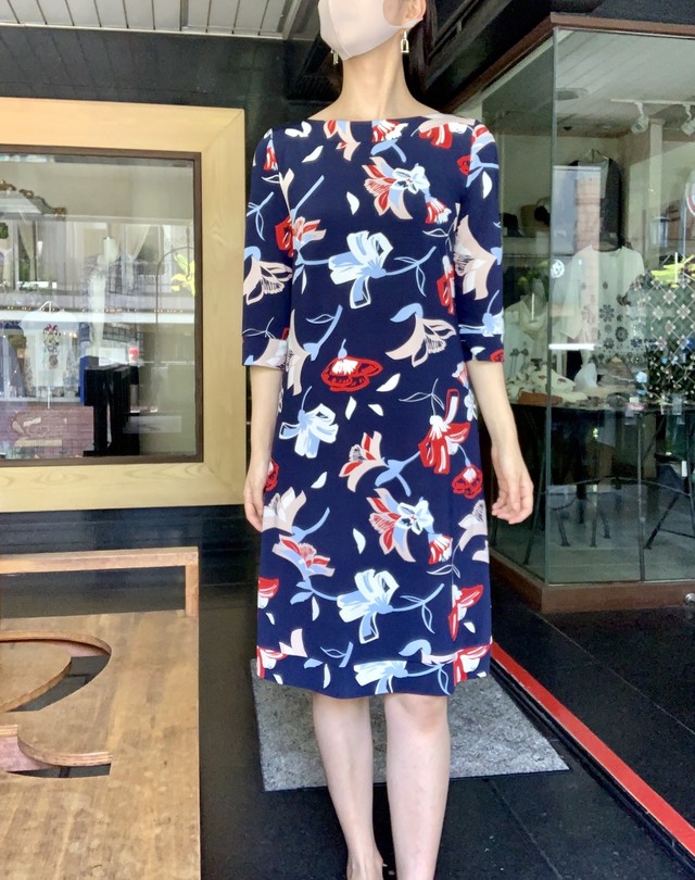 Ann Max ビスコースジャージワンピース 221 244 心斎橋フクハラ