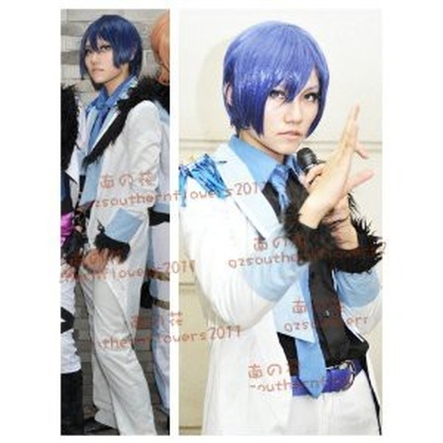 K700 うたのプリンスさま 聖川真斗 ひじりかわ まさと 風 コスプレ衣装 ウィッグ付 コスプレ衣装 Cosplay コスチューム ハロウィン イベント ルガーノショップ