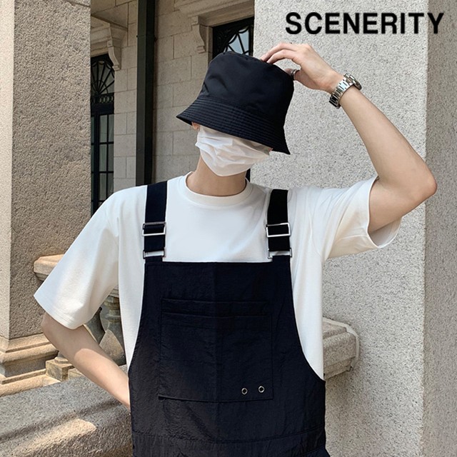 Scenerity Deep Buckethat Wn432 韓国ファッション シンプル ナチュラル トレンド メンズ バケットハット カジュアル ユニセックス Wiing 韓国ブランド ストリート ナチュラル ユニセックス トレンド 通販