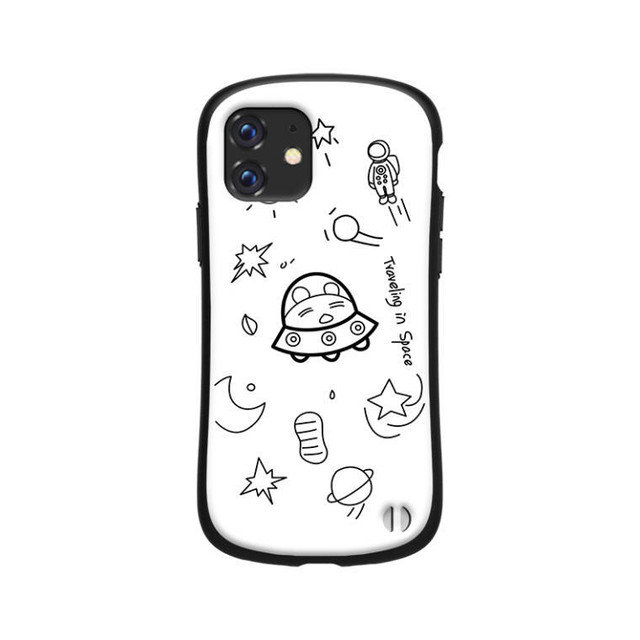 宇宙 宇宙飛行士 Ufo Iphone スマホケース イラスト 手書き シュール