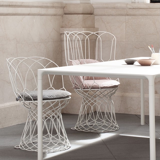 emu-RE-TROUVÉ HIGH BACK CHAIR-SW with seat+back cushion