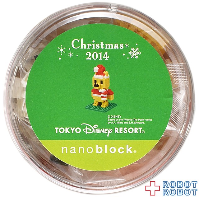 東京ディズニーリゾート ナノブロック クリスマス 14 プーさん Robotrobot