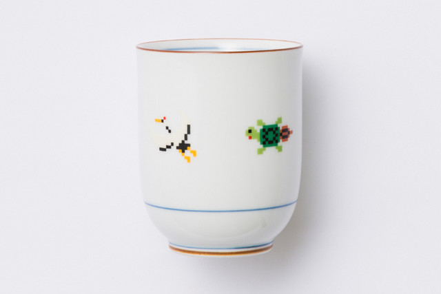 松竹梅 湯呑 / The Porcelains