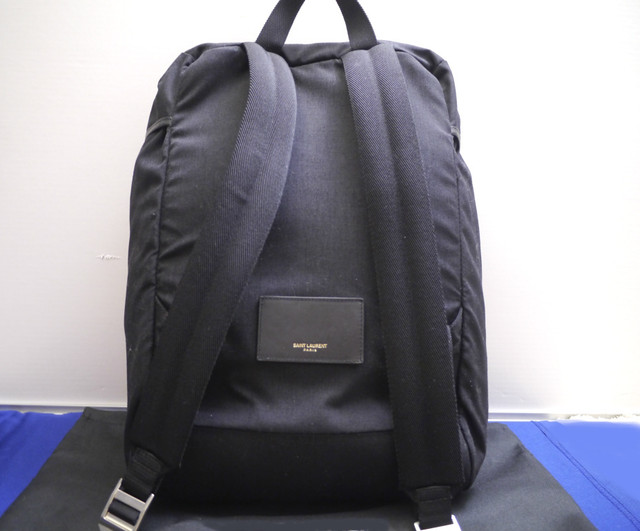 13 5万 Saintlaurent Paris サンローランパリ ムーン ロックサック リュックサック バックパック 黒 シンプルなメンズの大容量定番モデル Dearlive Tokyo ディアライブ東京