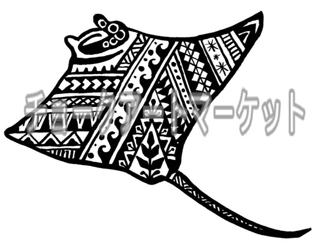 送料無料 マンタデザイン オリジナルパーカー ブラック 宮古島思い出アート