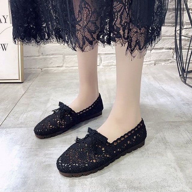 パンプス メッシュ フラットシューズ ぺたんこ 韓国ファッション レディース ラウンドトゥ フラットパンプス メッシュシューズ フラット キュート 通気性 痛くない かわいい 歩きやすい Chiko チコ プチプラレディースファッション通販 韓国ファッション