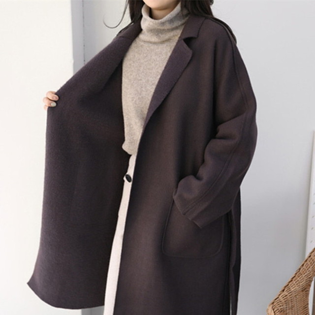 コート レディース 冬 コンサバ 5色 M 2xl カラバリ豊富 サイズ豊富 大きいサイズ アウター 冬コート ウールコート ウール生地 ウールブレンド ウール混紡 ロングコート ロング丈 ウールロングコート リバーコート リバー仕立て 軽量 あったか ガウンコート ガウン