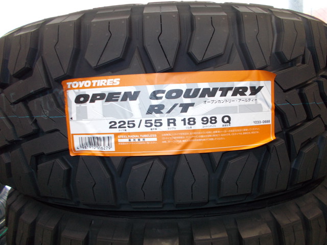 Open Country R T 225 55r18 4本セット Tiremercato