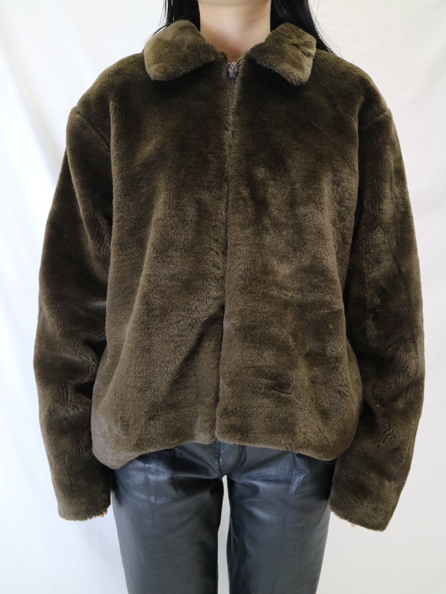 fake fur jacket【0298】