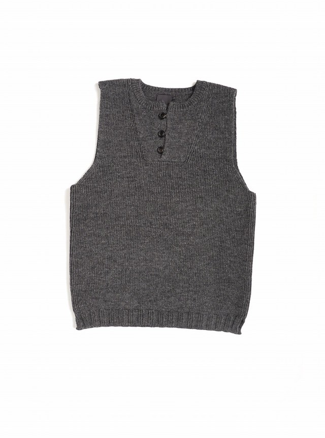 Hand Framed Knitted Vest