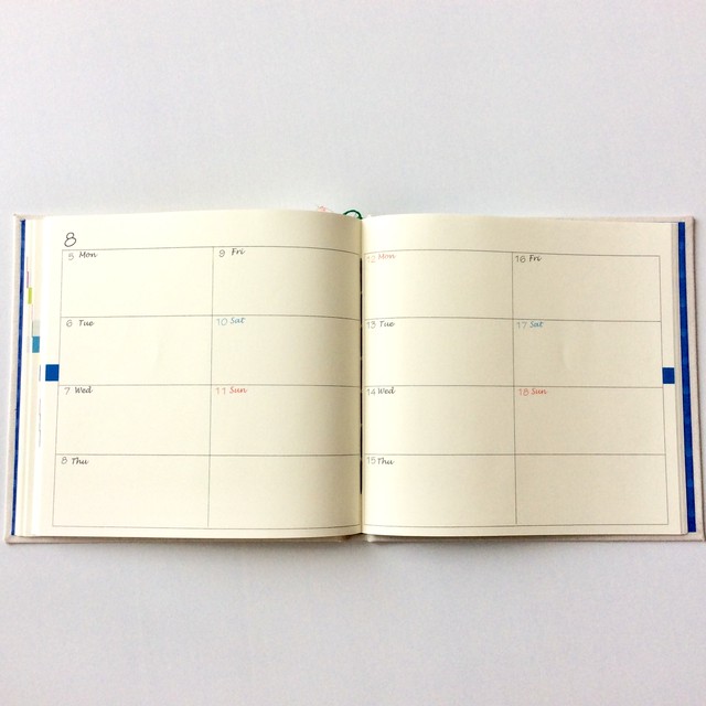 21年手帳 お好きな布で世界に一冊の手帳 あしたの手帖