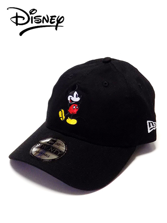 Disney Mickey Mouse ディズニー ミッキーマウス New Era ニューエラ メンズ レディース キャップ ブラック ディズニー ニューエラ 9 キャンバスミッキーキャップdyl05 Newryork