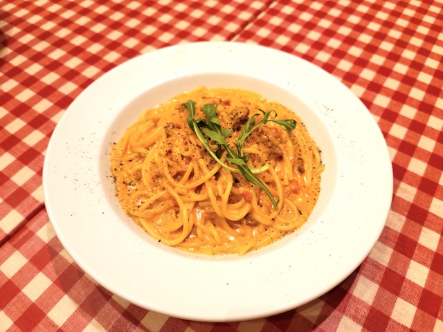 生ウニのトマトクリームソース 2人前 東京ペペロンチーノ Byピアンタ