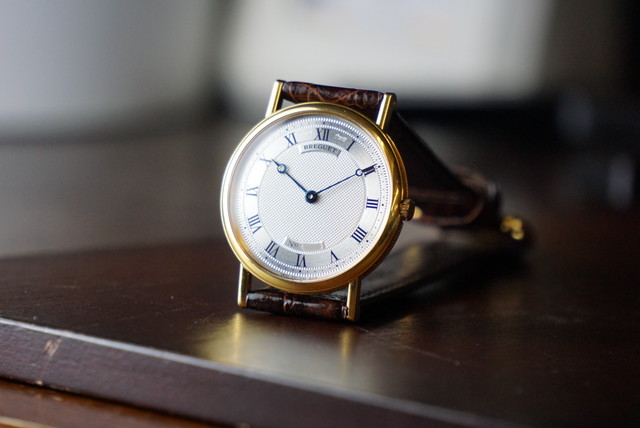 期間限定6 14まで ブレゲ Breguet クラシック エクストラフラット 3500 シルバー文字盤 メンズ 手巻 Yg 6845 Watch Factory Vizio