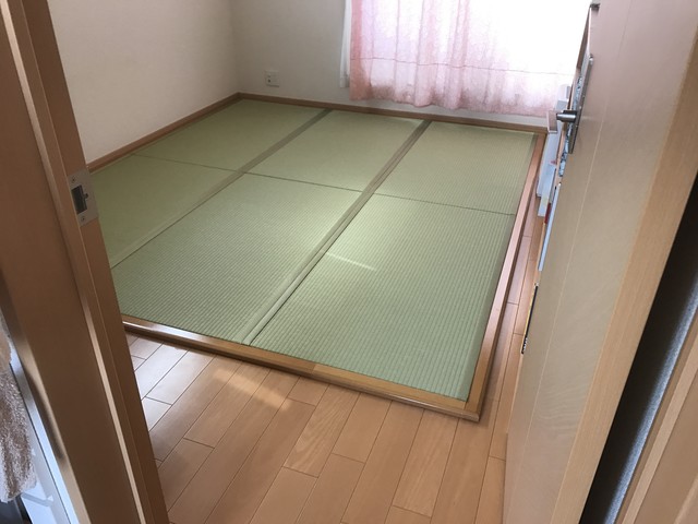 木枠付きフローリング用置き畳 8畳サイズ 畳 ふすま 障子の事なら何でもおまかせください