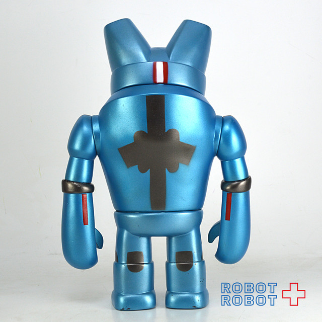 P P Pudding コズミキャット ロボ メタリックブルー ソフビ Robotrobot