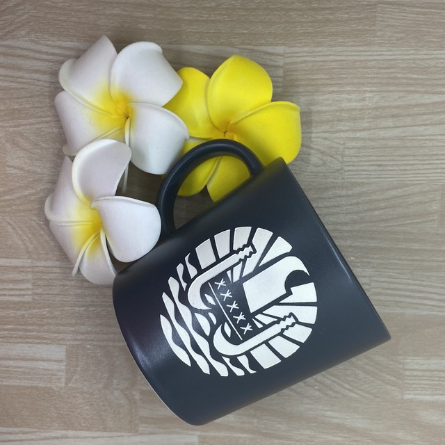 タヒチ国旗マグカップ Craft Accessory Lealea