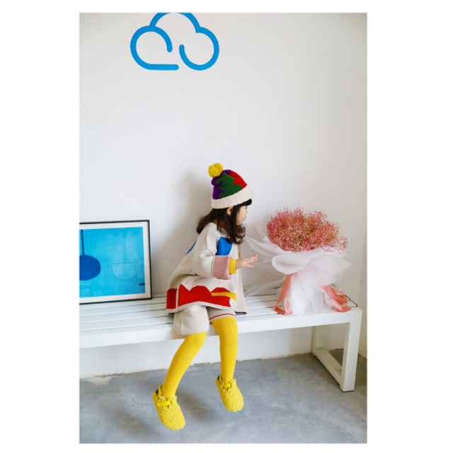 予約商品 韓国 子ども服 ジャガード カラフル かわいい 姉妹 兄弟 お揃い 出産祝い 内祝い ギフトキッズ ベビー服 セーター ニット パンツ セットアップ 上下セット カジュアル 男の子 女の子 秋 冬 春 ジュニア おそろい 洋服 オシャレ 60cm 70cm 80cm 90cm