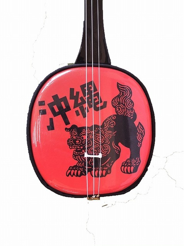 シーサー三線 さんしん イラスト Okinawa Sansin Factory うるま屋