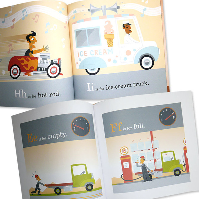 英語絵本3冊 乗り物abc と トラックしかけ絵本 セット 英語絵本の わんこ英語books