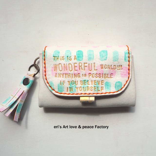 Spring color コンパクト財布 LE-1326