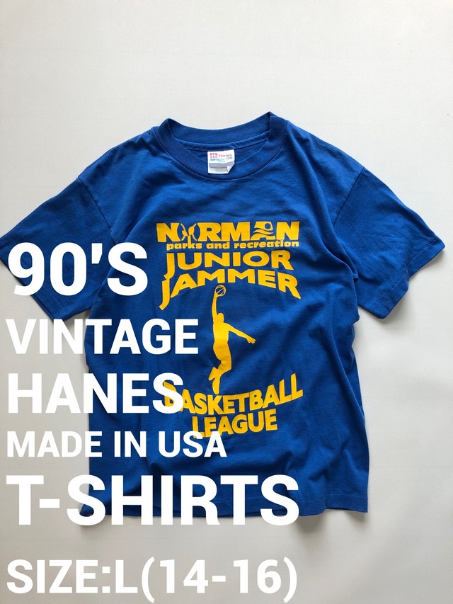 90 S Made In Usa Hanes ヘインズ Tシャツ 306 ｓｅｃｏｎｄ Hand Red