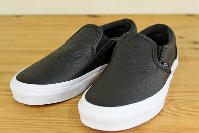 Vans Classic Slip On Tumble Leather バンズ スリッポン レザー レディース Fc 44 Rug Piece
