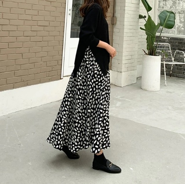 ワンピース 秋冬ゆったりワンピース Dailymode11