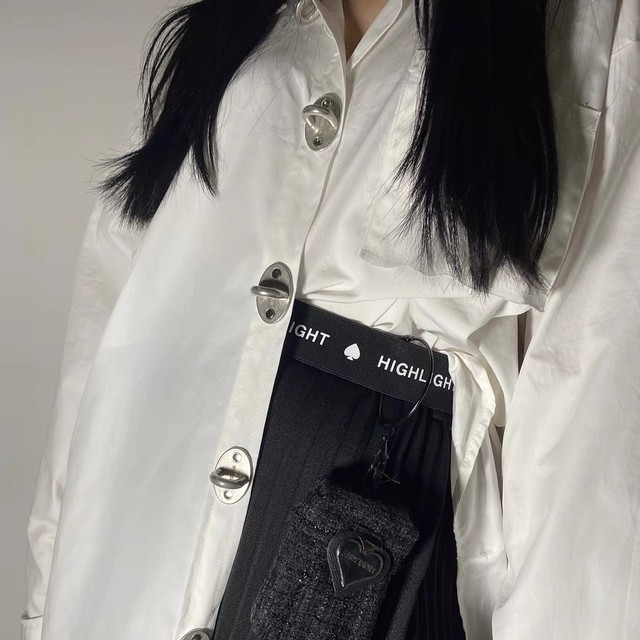 unique button shirt