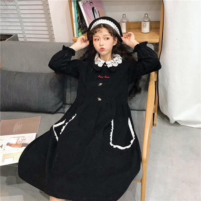 ワンピース レディース フリル ロングスカート クラシカル レトロ ガーリー デート ｇｄｒ