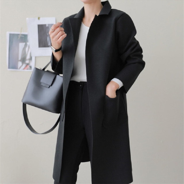 コート レディース 冬 コンサバ 5色 M 2xl カラバリ豊富 サイズ豊富 大きいサイズ アウター 冬コート ウールコート ウール生地 ウールブレンド ウール混紡 ロングコート ロング丈 ウールロングコート リバーコート リバー仕立て 軽量 あったか ガウンコート ガウン