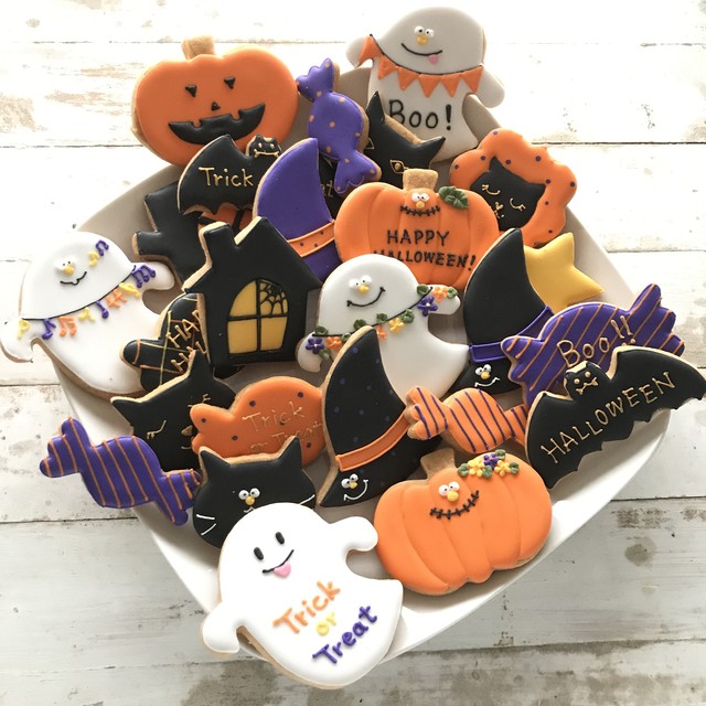 アイシングクッキー 選べる ハロウィンアイシングクッキー5枚セット アイシングクッキーショップ Dream Sweets Factory