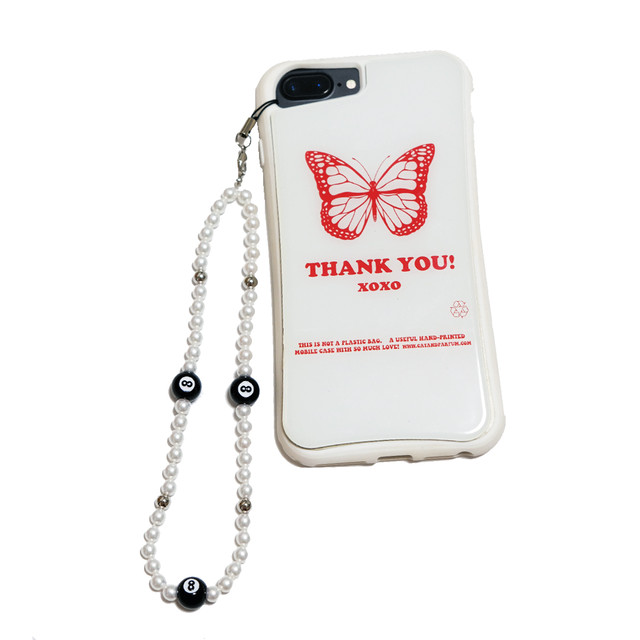 【Cat & Parfum】Eight Ball Beads Phone Charm