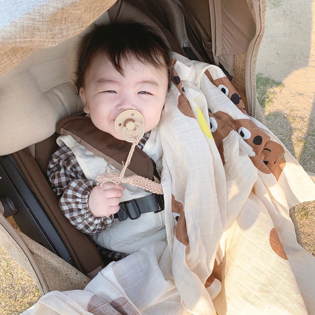 おくるみ 多目的 コットンファブリック くま ベア プリント エアコン対策 冷え防止 夏 かわいい 新生児 子供 キッズ ベビー服 赤ちゃん 男の子 女の子 Ka31 Berceau Select Shop ベルソー セレクトショップ キッズ 親子ペアetc