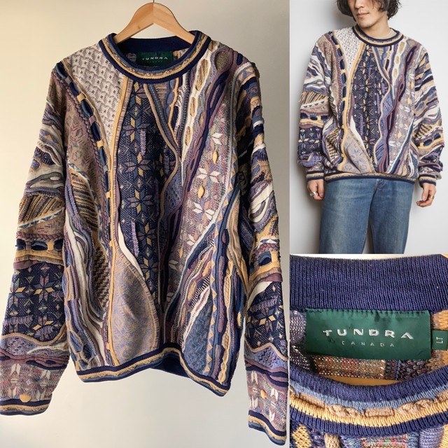 Tundra 3d ニットセーター 1127a41 Thrift Tokyo Tarock