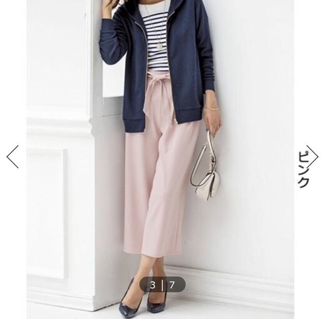 レビューを書いて送料無料セール対象品 新作新品 レディースワイドパンツ Sサイズ 5lサイズ ピンク スカーチョ Select Shop Rs Collection