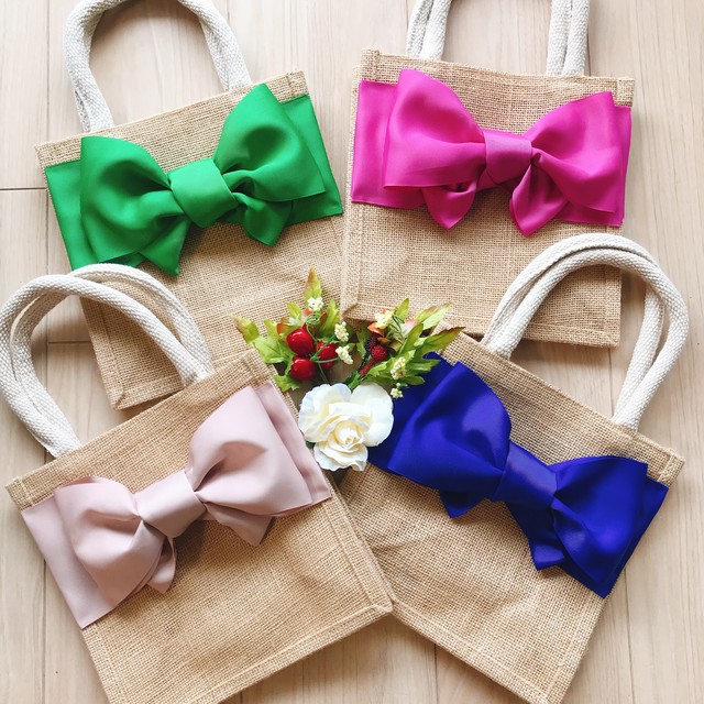 夏限定オーダー ジュートキャンディかごバッグ Atelier803 アトリエ803