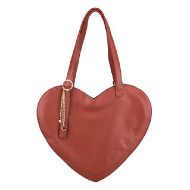 ハート型 ショルダーバッグ ソフトバック Jk どでかバック 大きい 可愛い 森ガール 夢かわ セットアップやパンツドレスなど二次会ドレスに合う海外ファッションサイト Urubei