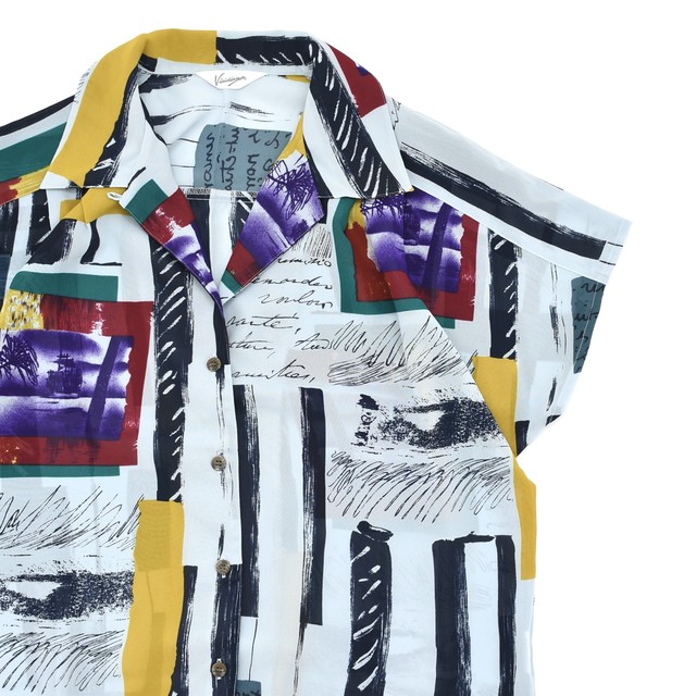 Art design pattern dolman sleeve shirt