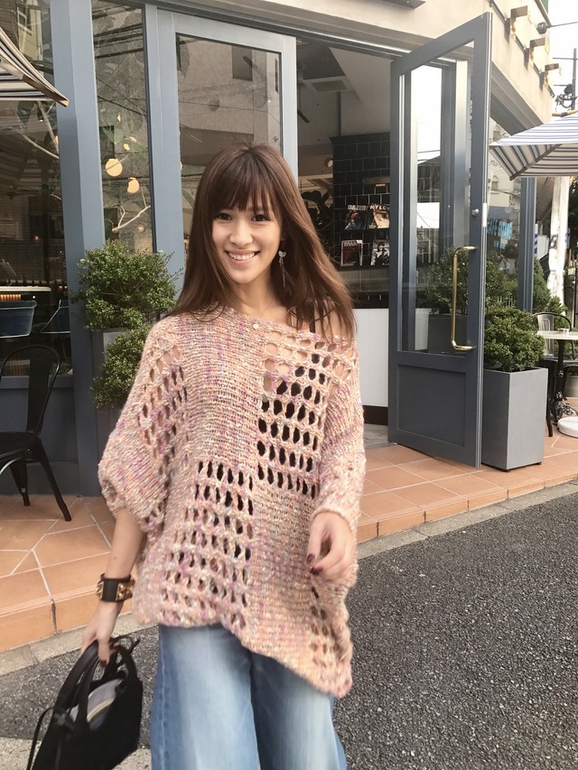 ミックスカラーニットワンピ Fanfan Closet ファンファンクローゼット